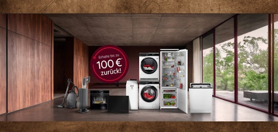 Bis zu 100€ Cashback auf AEG Haushaltsgeräte 🌱 Jetzt Umdenk-Bonus sichern