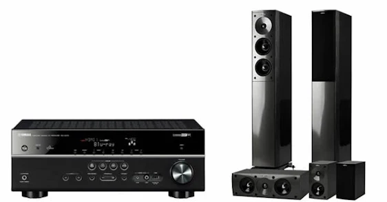 Yamaha RX-V473 Receiver + Jamo S606 HCS3 5.0 für 699€ im Bundle - 5.1 AV-Receiver und Heimkinosystem