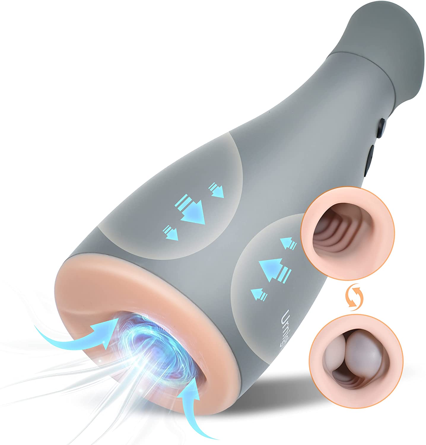 Für IHN: Automatischer Masturbator mit 7 Vibrationsmodi &amp; Airbag-Quetschung