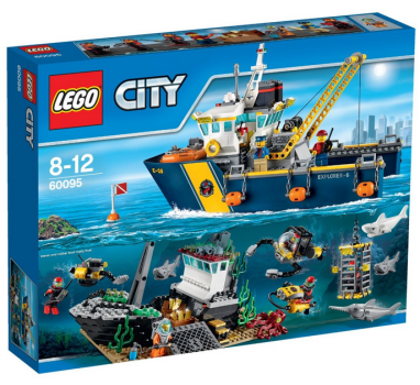 Preisfehler? Lego City Tiefsee-Expeditionsschiff 60095 für 25€ - Vergleichspreis 73€
