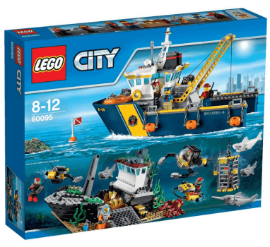 Preisfehler? Lego City Tiefsee-Expeditionsschiff 60095 für 25€ - Vergleichspreis 73€