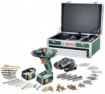 Bosch PSR 18 mit 2 Akkus im Koffer für 99€ bei Ebay - Akkuschrauber *UPDATE7*