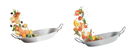 Ernesto Eisenpfanne 28cm für 6€ bzw. 32cm für 7€ - geeignet für alle Herdarten