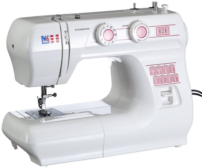W6 Nähmaschine N 1615 für 109€ - Freiarm Nutzstich-Nähmaschine mit 10 Jahre Garantie