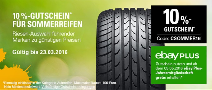 10-prozent-Rabatt-auf-Sommerreifen-bei-mit-ebay-+-gratis-ebay-Plus-Mitgliedschaft-für-1-Jahr