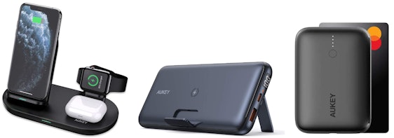 Wireless Charger & Powerbank-Aktionen von Aukey bei Amazon - z.B.: Aukey Mini 10000mAh Powerbank für 17€