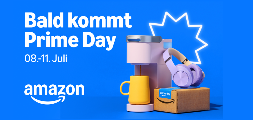 Ab jetzt! 🤩 Amazon Prime Day 2025 vom 8. bis 11. Juli » Sichert euch die Highlights! 🤑💥