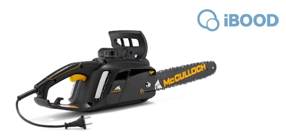 Nur heute ⏰ McCulloch CSE2040 für nur 89€ - elektrische Kettensäge, 2000 Watt, 16-Zoll-Schiene mit Kette