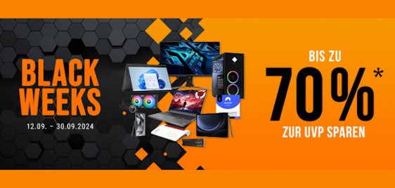 Die Black Weeks bei Notebooksbilliger 🤑 Bis zu 70% Rabatt & täglich neue Daily Deals