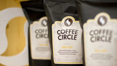 1 kg Coffee Circle Sidamo Kaffee (ganze Bohne) für 19€ - fair gehandelter Edelkaffee