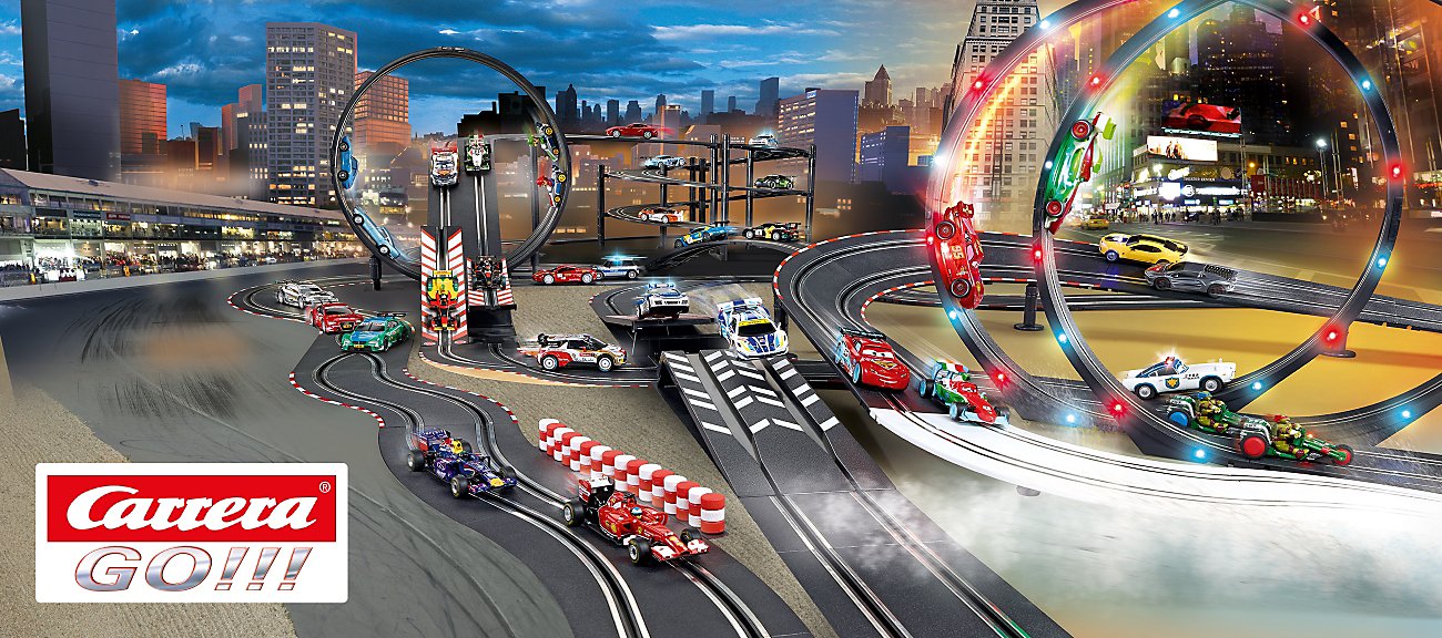 Carrera Autorennbahn Speed Racers bei Lidl online für 39,99€