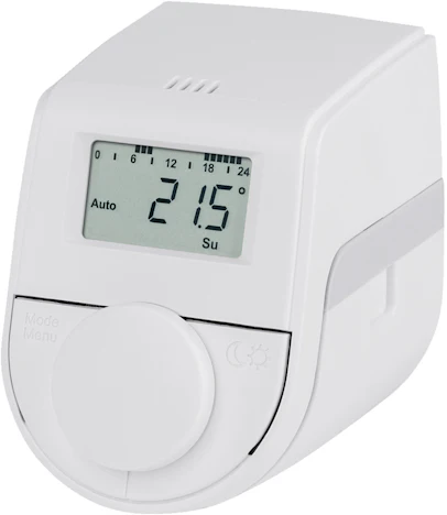 Eqiva Model Q für 35€ - programmierbarer Heizkörperthermostat mit M 30 x 1,5 Gewinde