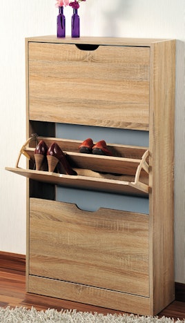 Kesper Schuhschrank mit 3 Doppelfächern für 47€