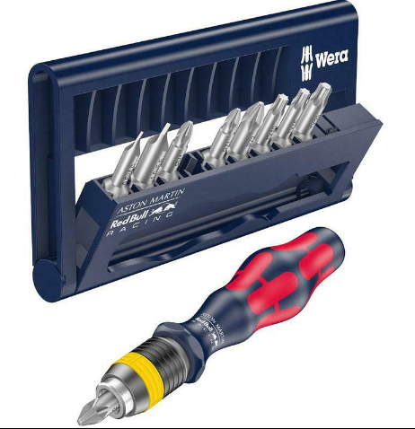 Wera Red Bull Racing Sonderedition Kraftform Kompakt 10, 10-teilig (ad)