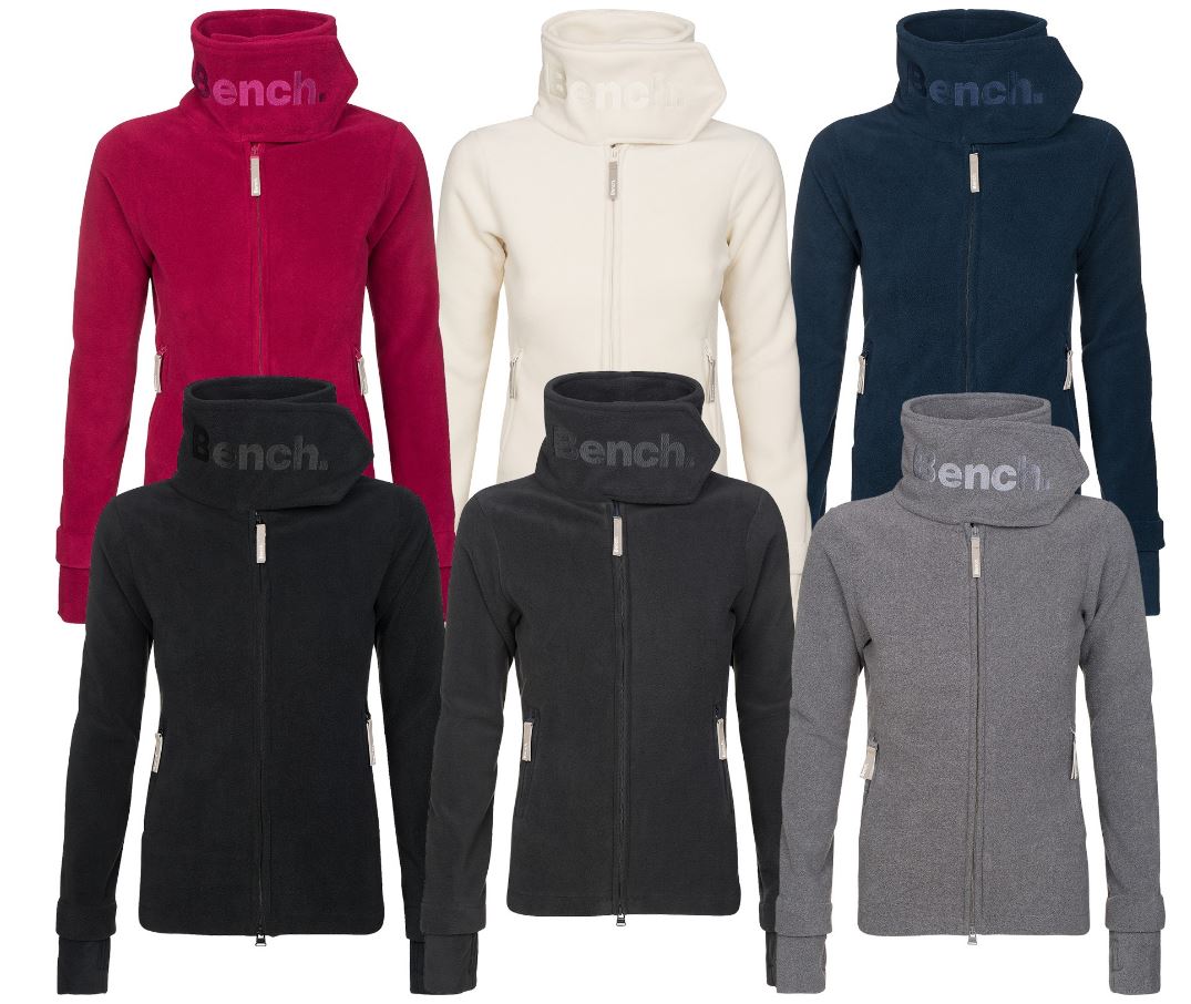 70% Rabatt auf Bench. Heritage Funnelneck Damen Fleecejacke Pullover in verschiedenen Farben