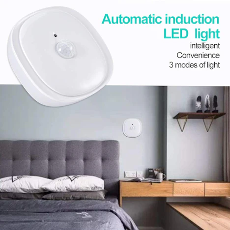 Angeführt Induktion Nachtlicht, Bewegung Modell Light Control Cool White 6000K