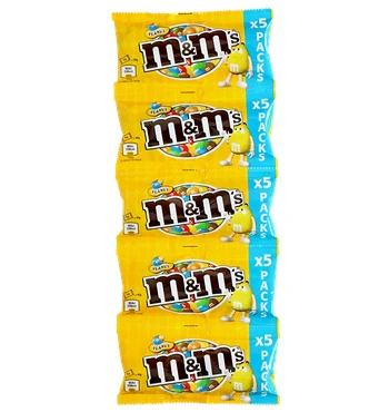 5er Pack M&M's & Friends Peanut, (25 Beutel à 45g, 1.125kg) für 6,95 EUR