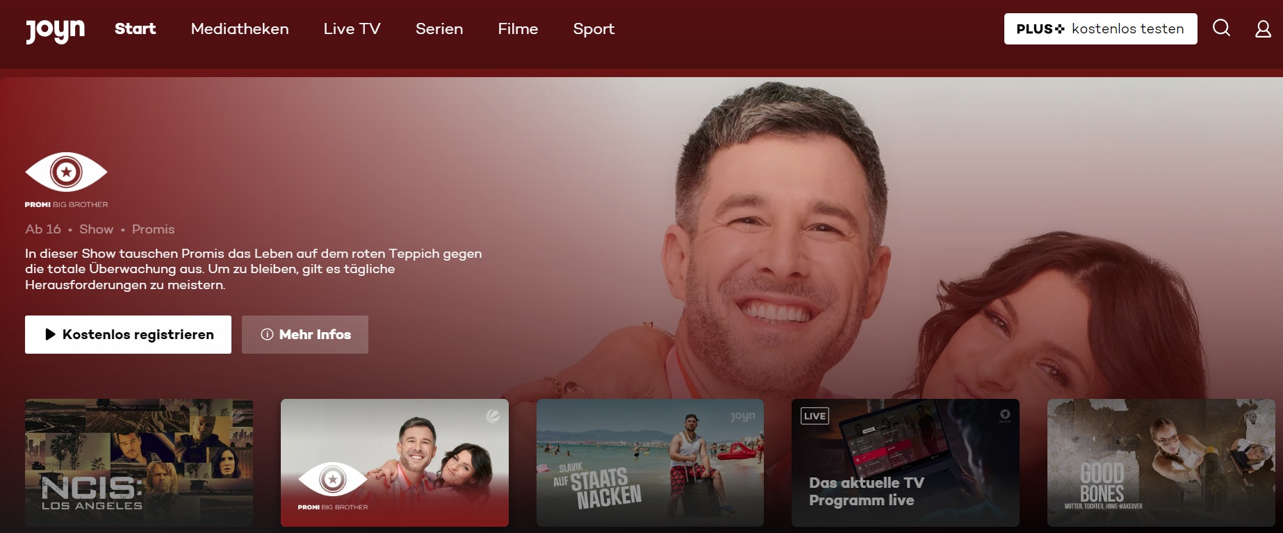 Joyn TV Streaming kostenlos