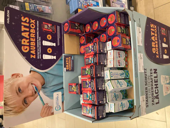 gratis Zauberbox Zaubertrick beim Kauf von 2x Sensodyne Junior