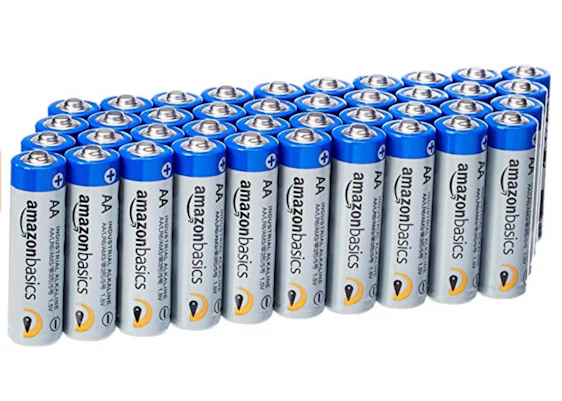 AmazonBasics AA Industrie Alkalibatterien, 40er Pack