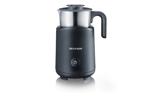 Severin Induktions-Milchaufschäumer, Edelstahl, Schwarz, SM 9495