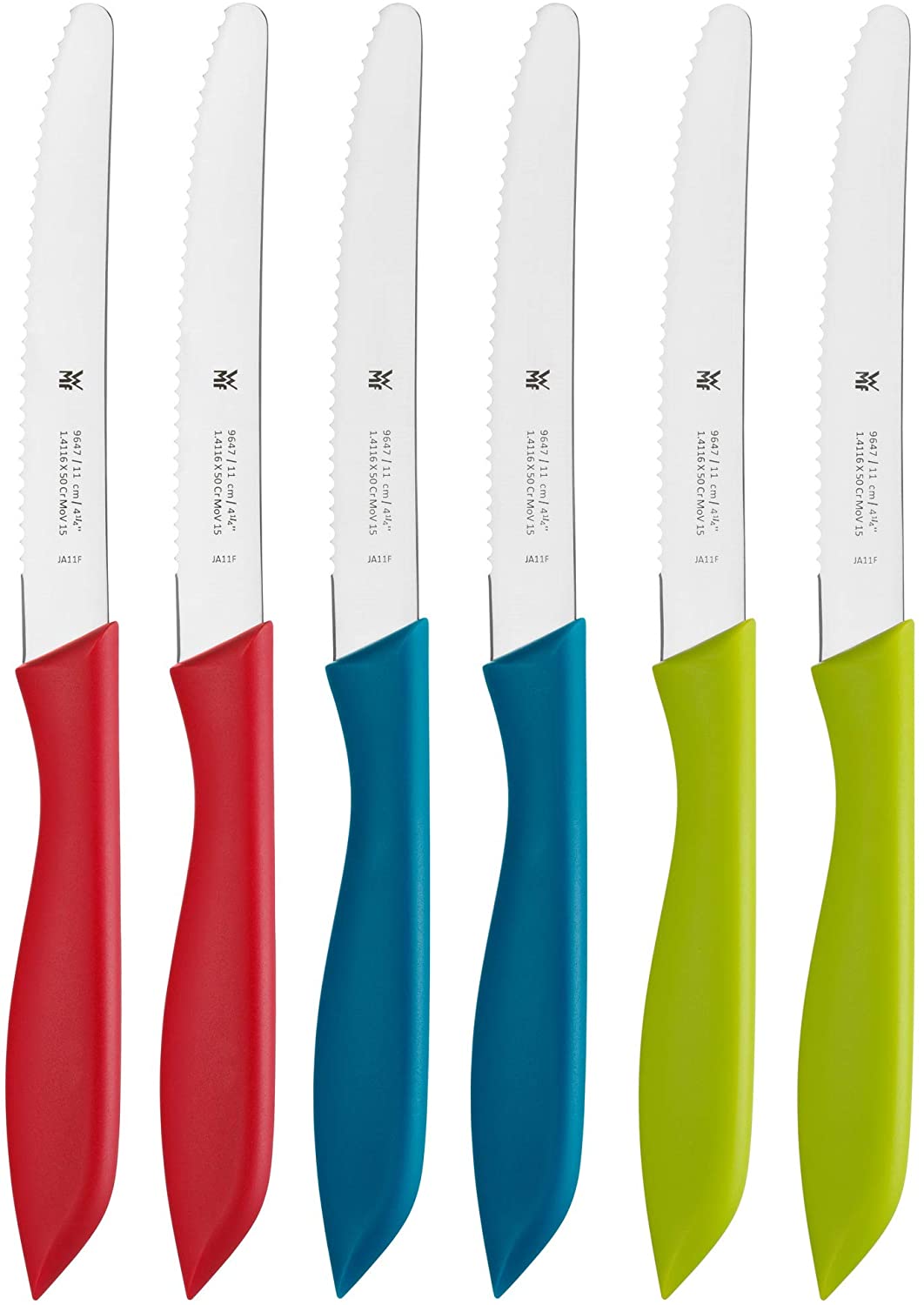 WMF Classic Line Brotzeitmesser 6-teilig, bunt  - Prime