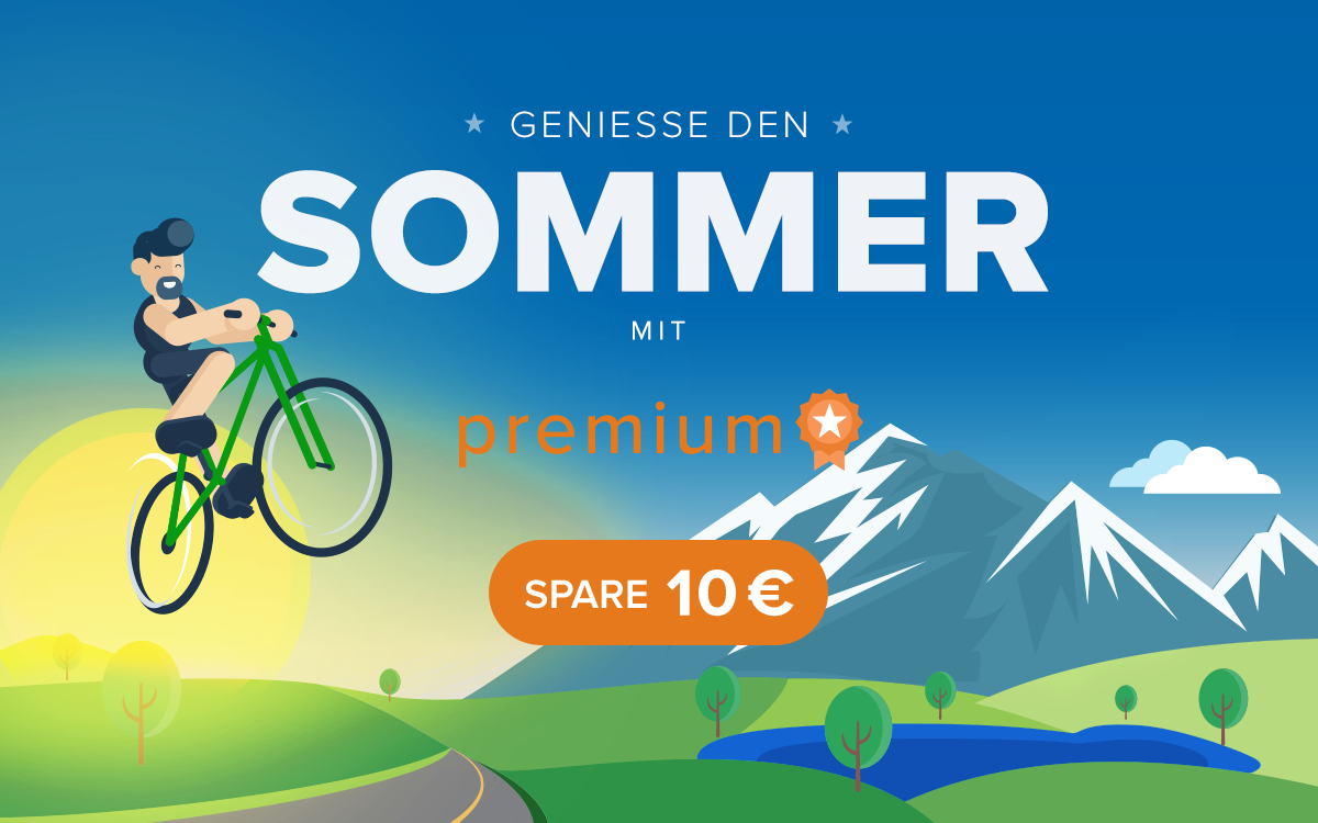 10€ Rabatt auf das Jahresabo bei Bikemap