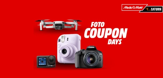 Foto Coupon Days bei Media Markt Saturn - z.B. DJI Neo Fly More Combo für 300€ + 30€ Coupon sichern