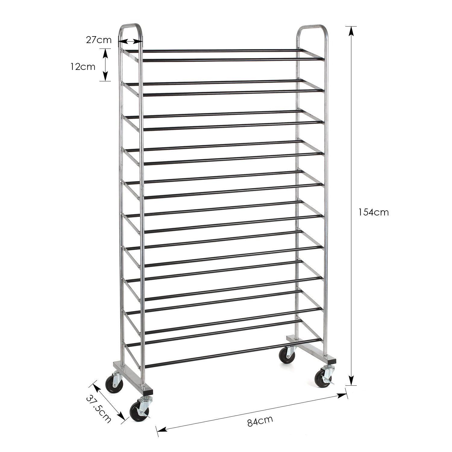 Schuhregal 10 Ebenen für einen Preis von 30.95€. Vergleichbare Modelle kosten um die 33,95 Euro.