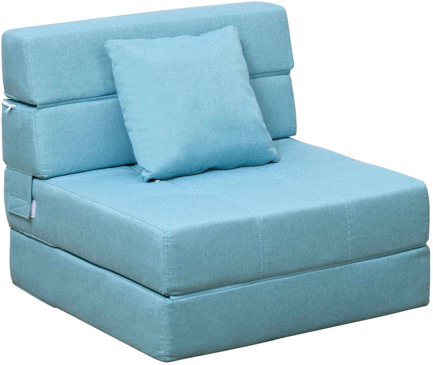 20% Nachlass auf HomCom Schlafsessel 70 x 70 x 61 cm blau