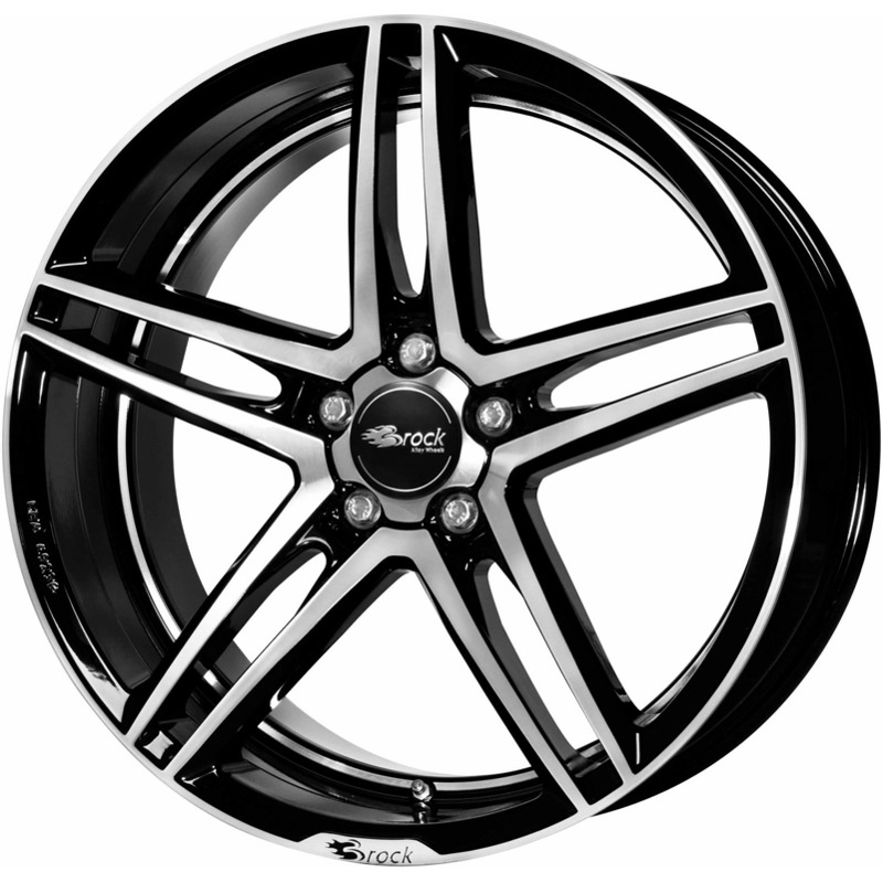 Aktion: Brock B33 (8,5x18) schwarz glanz poliert für nur 140,60€ statt 183,59€