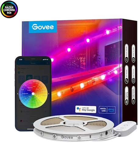 Govee RGBIC Pro für 29€ - LED-Strip, mit App-Steuerung, 5 m