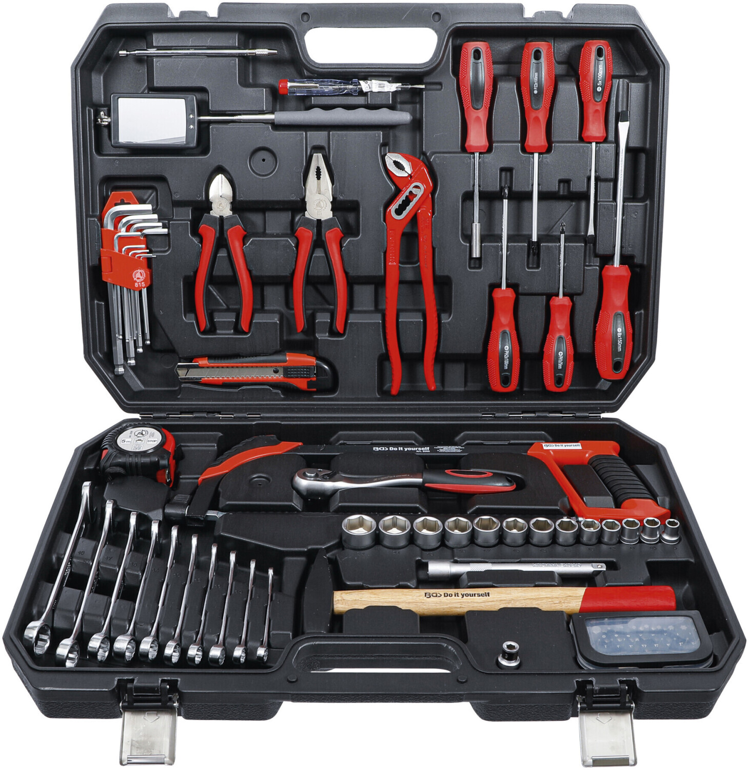 BGS Steckschlüssel-Werkzeugkoffer 82-tlg (7005) mit 15,27€ Rabatt