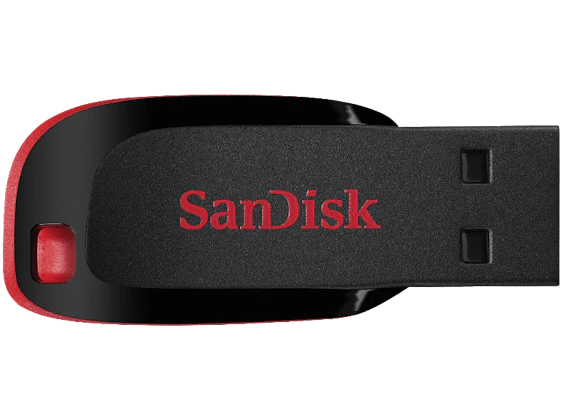 SANDISK Cruzer Blade, USB-Stick, 16 GB für 3 EUR