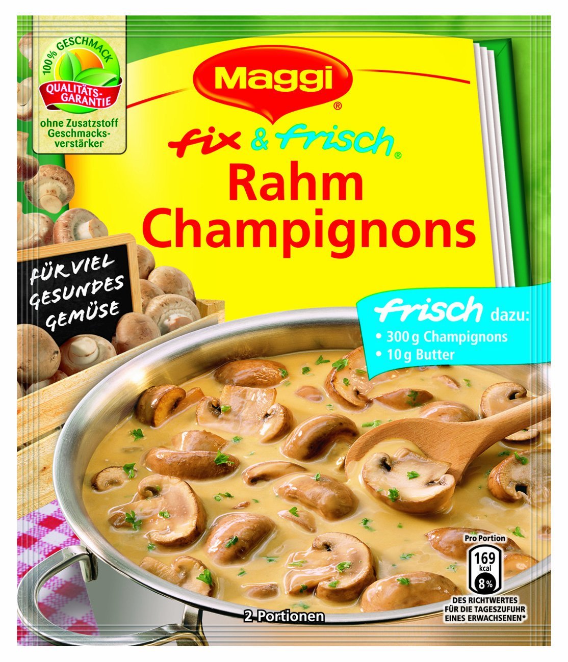  Maggi Fix Rahm-Champignons, 36 er Pack für 12,64€