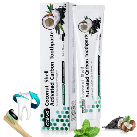 Kokosnuss AktivkohleZahnpasta(Fluoridfrei) 120g für 6,93€ statt 9,90€(5,56€ möglich)