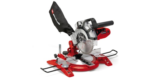 Einhell Kapp-Gehrungssäge TC-MS 2112 für 61€ - 1.600 W, hochwertiges Sägeblatt, Drehtisch mit Winkeleinstellung