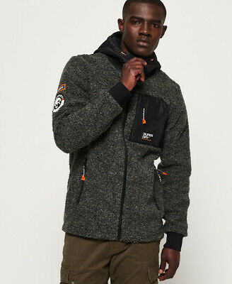 Superdry Herren Mountain Sherpa Kapuzenjacke