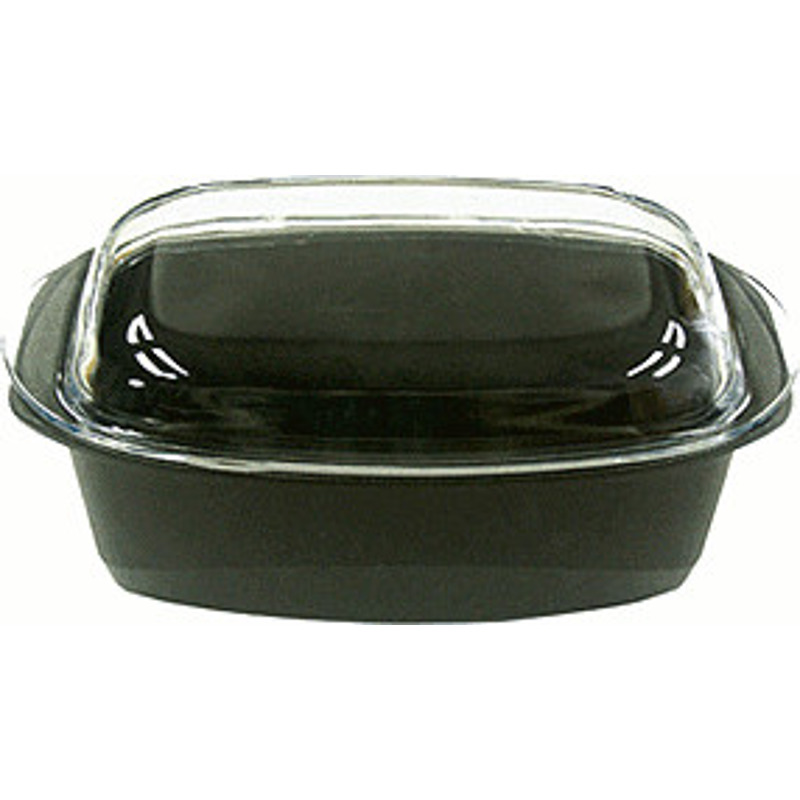 BAF Gigant Micro Ceramic Gourmetbräter 33 x 21 cm mit Glasdeckel: Spart 78,58€