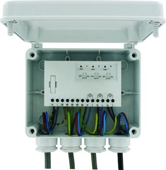 ELRO HE832S Dreifachschalter mit Fernbedienung/ 4-Kanal 3-Fach Funkschalter für 30,78 EUR inkl. VSK