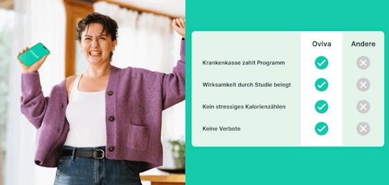 Abnehmziele erreichen 🏋️♂️ Oviva App durch Krankenkasse bezahlen lassen