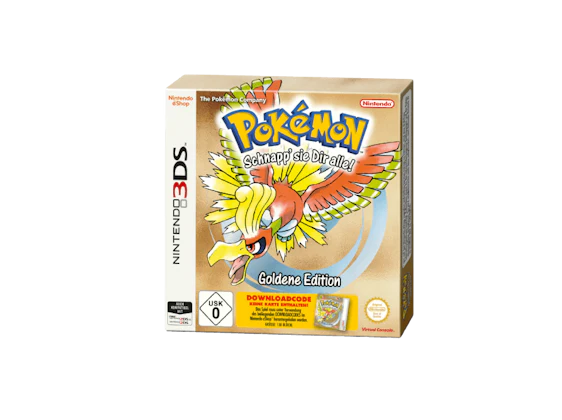 Pokémon Gold und Silber für den Nintendo 3DS für je 10€