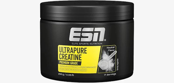 Vorsatz-Support für euer Training! 🏋️ ESN Ultrapure Creatine Monohydrate (250g) für nur 11€ 💪