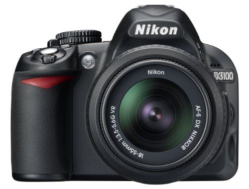 Nikon D3100 SLR-Digitalkamera mit AF-S DX 18-55 VR + 55-200 Objektiv für 354€ *UPDATE3*