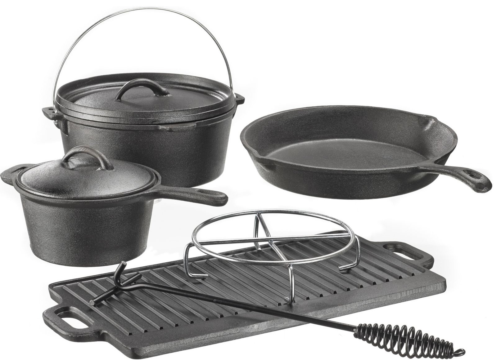 El Fuego AY 466 für 55€ – 7-teiliges Dutch Oven Set