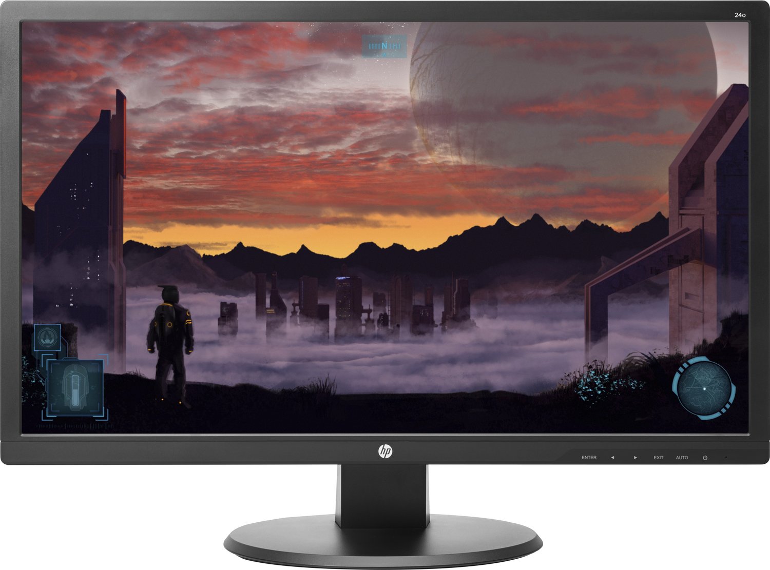 HP 24o X0J60AA für 97€ - 24" FullHD-Monitor mit HDMI, VGA und TN-Panel