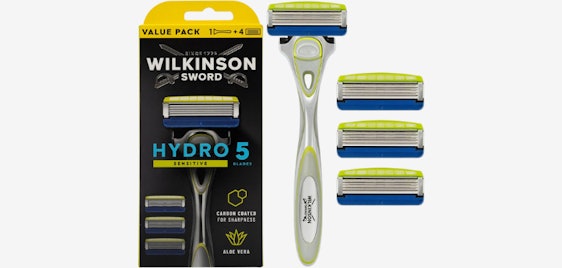 Wilkinson Sword Hydro 5 Sensitive für 8€ - für empfindliche Haut, feuchtigkeitsspendendes Gel