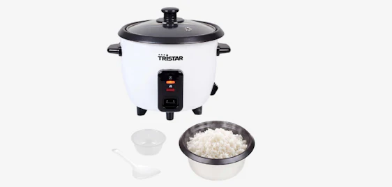 Perfekter Reiskocher-Deal! 🍚 Tristar Reiskocher 0,6L mit Warmhaltefunktion für nur 18€