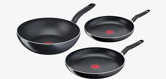 Satte Ersparnis! 🍳 2-teiliges Tefal Pfannenset + Wokpfanne für 54€ 🥢