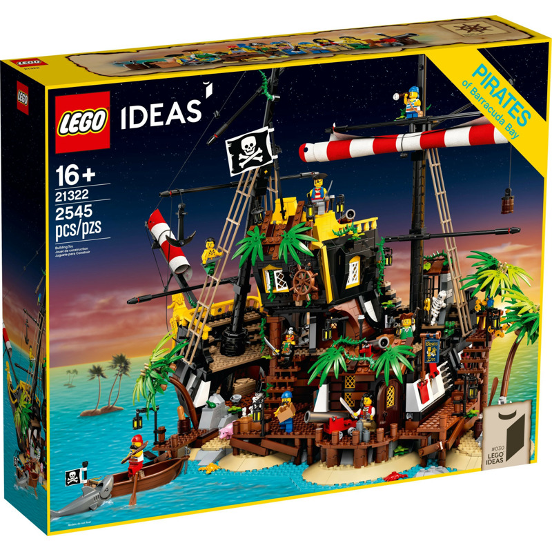 LEGO Ideas - Piraten der Barracuda-Bucht (21322) mit 32,79€ Ersparnis